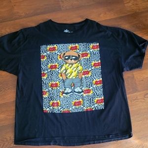 Good Vibes Black t-shirt Hustle and bear size 4XL
